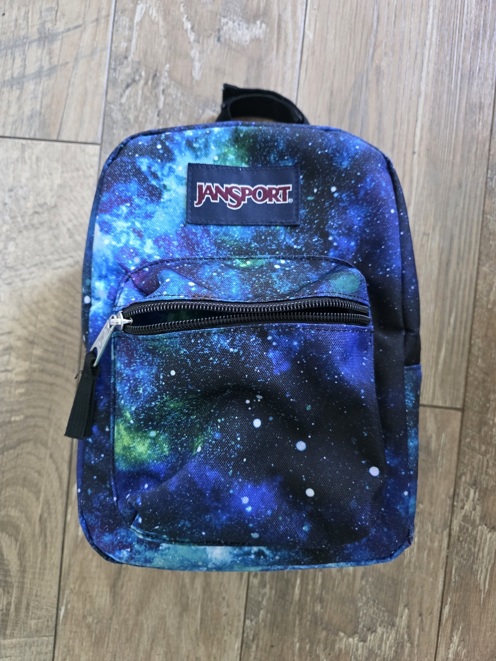 JanSport Galaxy Print Lunch Bag - Blue/Green/Black
